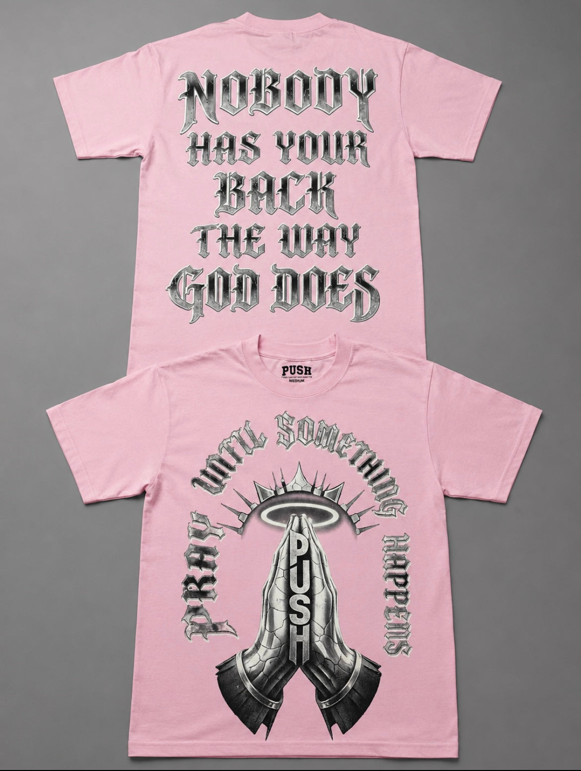 Soft Pink Push T-Shirt